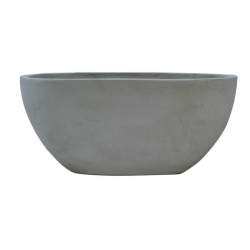 FLOWER POT-4 Cement Grey 76x34x32cm  76x34x32cm
