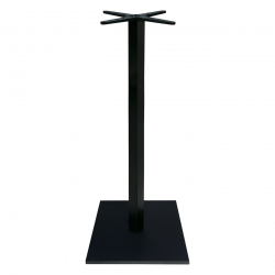PRATO-W Βάση Τραπεζιού BAR 45x45cm H.108cm Μέταλλο Βαφή Μαύρο / 13,00Kg  45x45 H.108cm