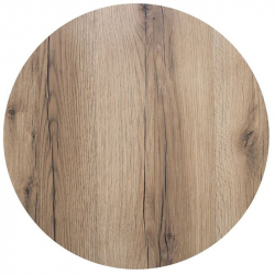 HPL (High Pressure Laminated) Επιφάνεια Τραπεζιού Απόχρωση Natural Wood, UV  Φ70cm/12mm