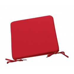 CHAIR Μαξιλάρι Καθίσματος Κόκκινο  42x42x3cm