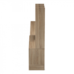 Σύνθετο σαλονιού Seruno pakoworld sonoma 170x25x100εκ