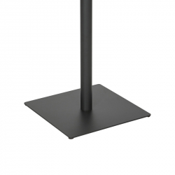 Τραπέζι Nerobian pakoworld mdf σε καρυδί απόχρωση 60x60x75εκ
