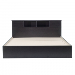 Κρεβάτι με στρώμα Olympus Utopia pakoworld wenge 160x200εκ