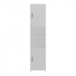 Ντουλάπι-στήλη Perlina pakoworld λευκό 40x32x175εκ