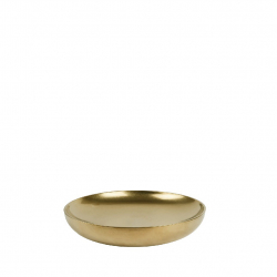 ANTIQUE STONEWASH GOLD ΠΙΑΤΟ ΗΜΙΒΑΘΕΣ ΔΙΠΛΟΤΟΙΧΟ SS 18/10 14Χ14Χ3,5ΕΚ.