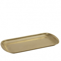 ANTIQUE STONEWASH GOLD ΠΙΑΤΟ ΟΡΘΟΓ. SS 18/10 45Χ25,5Χ1,7ΕΚ.