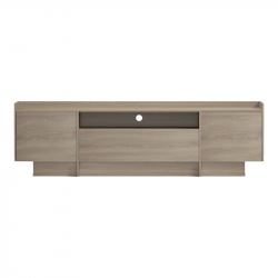 Έπιπλο τηλεόρασης Derden pakoworld sonoma 197x38x58εκ