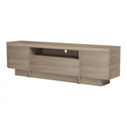 Έπιπλο τηλεόρασης Derden pakoworld sonoma 197x38x58εκ