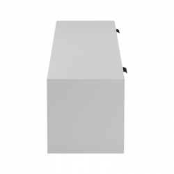 Έπιπλο τηλεόρασης Lemardo pakoworld λευκό 180x40x40εκ