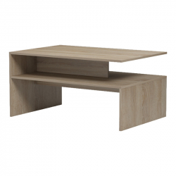 Τραπέζι σαλονιού Coffa pakoworld sonoma 90x60x45εκ