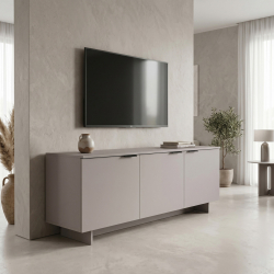 Έπιπλο τηλεόρασης Beldon pakoworld γκρι 150x42x55εκ