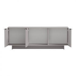 Έπιπλο τηλεόρασης Beldon pakoworld γκρι 150x42x55εκ