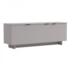 Έπιπλο τηλεόρασης Beldon pakoworld γκρι 150x42x55εκ