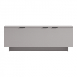 Έπιπλο τηλεόρασης Beldon pakoworld γκρι 150x42x55εκ