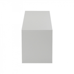 Έπιπλο τηλεόρασης Arbero pakoworld λευκό-oak 198x40x45εκ
