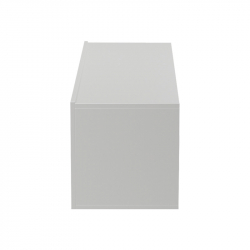 Έπιπλο τηλεόρασης επιτοίχιο Olande pakoworld sonoma-λευκό 210x35x48εκ