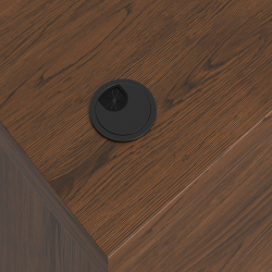 Γραφείο επαγγελματικό Fesialo pakoworld wenge 150x75x75εκ