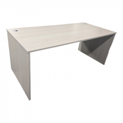 Γραφείο εργασίας Armadi pakoworld σε sonoma-λευκή απόχρωση 180x80x75εκ