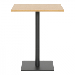 Τραπέζι Nerobian pakoworld mdf σε sonoma απόχρωση 60x60x75εκ