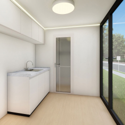 APPLE Cabin Capsule house 13m2, με 1 υπνοδωμάτιο 