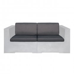 CONCRETE Set Μαξιλάρια Καναπέ Γκρι Ύφασμα Water Repellent 4 Tεμάχια  Καθ:67x66x8 -Πλάτ:67x15/8x30cm