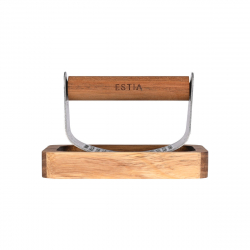 ESTIA ΠΡΕΣΣΑ ΣΚΟΡΔΟΥ ALLURE ΜΕ ΔΙΣΚΑΚΙ 12x7.5x8cm