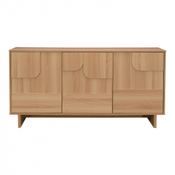 Μπουφές Jenfia pakoworld mdf σε φυσική απόχρωση 150x39x75,5εκ