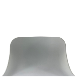 Σκαμπό Bar ArteLibre QUERIDA Λευκό PP/Μέταλλο 44x45x58/81-79/102cm