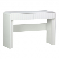 Κονσόλα Zeplen pakoworld λευκό mdf 110x38x75εκ