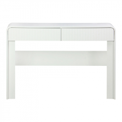 Κονσόλα Zeplen pakoworld λευκό mdf 110x38x75εκ