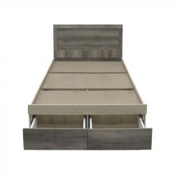 Κρεβάτι μονό Olympus pakoworld με συρτάρι castillo toro 100x200εκ