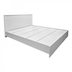 Κρεβάτι με στρώμα Athos Sleepy pakoworld λευκό 160x200εκ