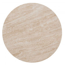 Επιφάνεια Μάρμαρο Sintered Stone, Απόχρωση Travertine Marble (MDF για στήριξη βάσης)  Φ60cm/11mm