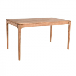 CARTER Τραπέζι Τραπεζαρίας, Απόχρωση Φυσικό  140x80x75cm