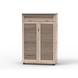 Παπουτσοθήκη-Κομό ABAJOUR SANREMO OAK 75x38x115cm