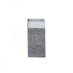 FLOWER POT-10 Απόχρωση Black Wash  27x27x60cm