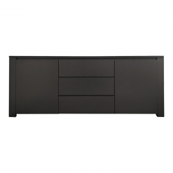 Μπουφές Kalya pakoworld σε ανθρακί απόχρωση 220x49x89.5εκ