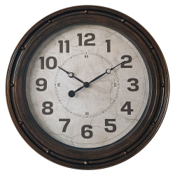 ΡΟΛΟΪ ΤΟΙΧΟΥ ΠΛΑΣΤΙΚΟ VINTAGE ΚΑΦΕ 45,5x45,5x4,9εκ. ANKOR
