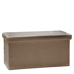 Πουφ Αναδιπλούμενο Τόρτορα Velure 76x38cm