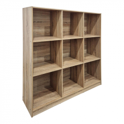 Βιβλιοθήκη Gridea pakoworld sonoma 119.5x30x121εκ