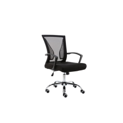 BF2120 ΠΟΛΥΘΡΟΝΑ ΓΡΑΦΕΙΟΥ MESH ΜΑΥΡΟ 57x65x92/102cm