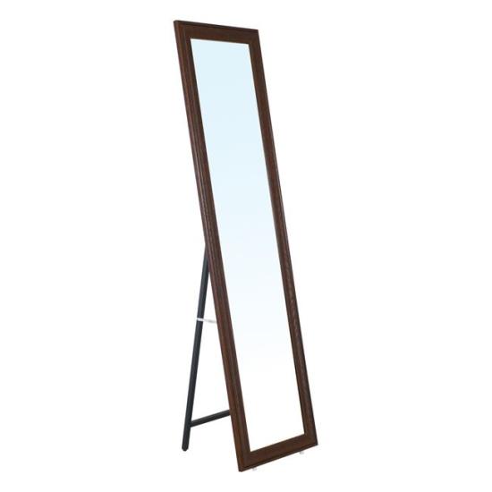 MIRROR Καθρέπτης Δαπέδου – Τοίχου Ξύλινος Καρυδί 39x2,5x148cm