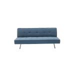 Travis Καναπές-κρεβάτι 3θέσιος με ύφασμα ανοικτό μπλε 175x83x74 cm