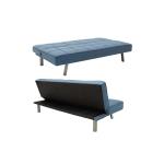 Travis Καναπές-κρεβάτι 3θέσιος με ύφασμα ανοικτό μπλε 175x83x74 cm