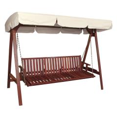 Ξύλινη Κούνια - Κρεβάτι Red Shorea 251,5x128,5x194,5cm