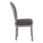 JAMESON Καρέκλα Tραπεζαρίας Σαλονιού Decape - Ύφασμα Γκρι 49x55x95cm