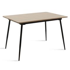 Shazam Τραπέζι MDF επεκτεινόμενο χρώμα sonoma 120-160x80x76 cm