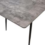 Shazam Τραπέζι MDF επεκτεινόμενο χρώμα γκρι cement 120-160x80x76 cm