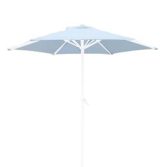 Ομπρέλα Φ2m Alu (Χωρίς Flaps) Πανί Ανταλλακτικό Άσπρο Φ2m