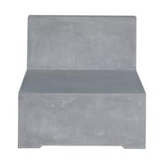 CONCRETE καρέκλα σαλονιού Cement Grey 68x83x65cm